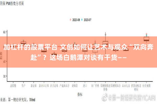 加杠杆的股票平台 文创如何让艺术与观众“双向奔赴”？这场白鹅潭对谈有干货——